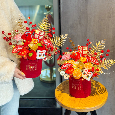 2026马年毛绒针织摆件春节送礼