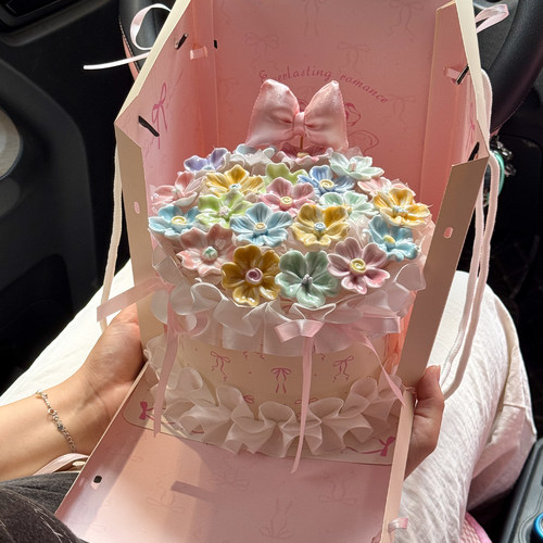 景德镇陶瓷花束成品生日礼物送女生闺蜜妈妈老婆创意礼品送老师