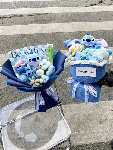 Кукла на день Святого Валентина, мультяшная подарочная коробка, букет, в стиле Шанель, подарок на день рождения