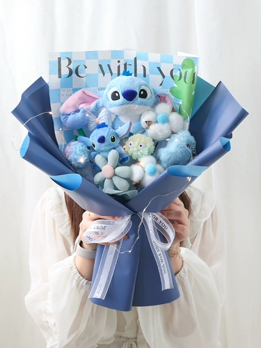 Кукла на день Святого Валентина, мультяшная подарочная коробка, букет, в стиле Шанель, подарок на день рождения