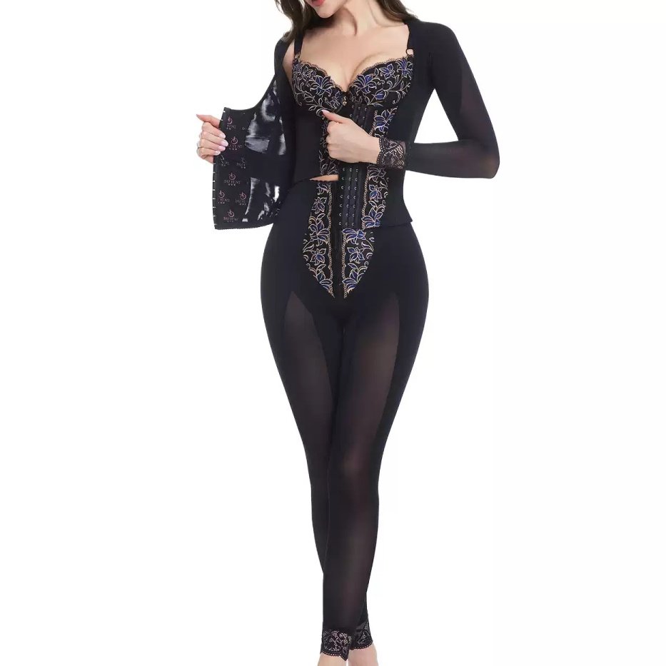 杜依妮身材管理器官方旗舰店正品塑身衣长款三件套拘束衣美体矫形,女士内衣/男士内衣/家居服,塑身分体套装,淘宝优惠券,粉丝福利购,淘宝优惠卷