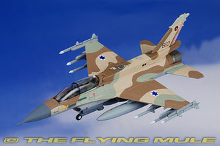 hogan HG6061以色列空军1/200合金成品飞机模型摆件F-16战斗机F16
