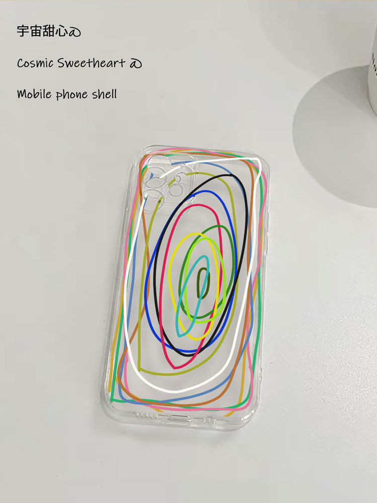 减压涂鸦iPhone15Promax苹果16手机壳vivox90华为p70小米14红米note13荣耀200畅玩s18适