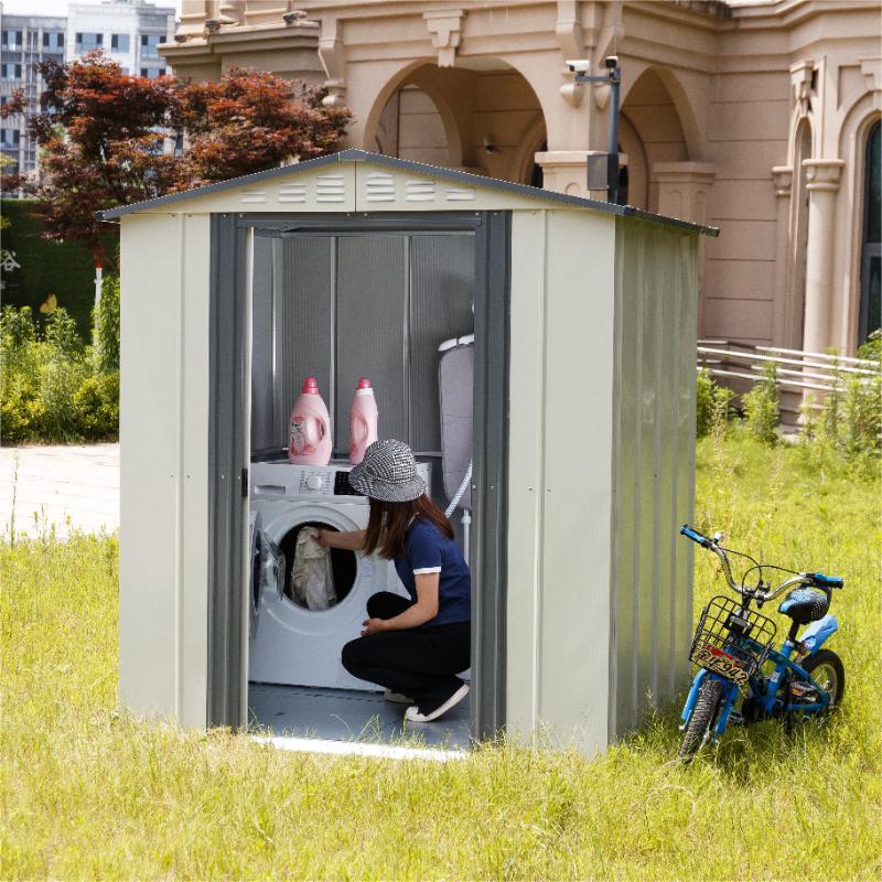 简易户外工具房加厚地板防雨防晒