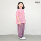 轻薄透气上衣新款 夏装 女童冰爽粉色速干短袖 蔡爸爸童装 t恤A85 A55