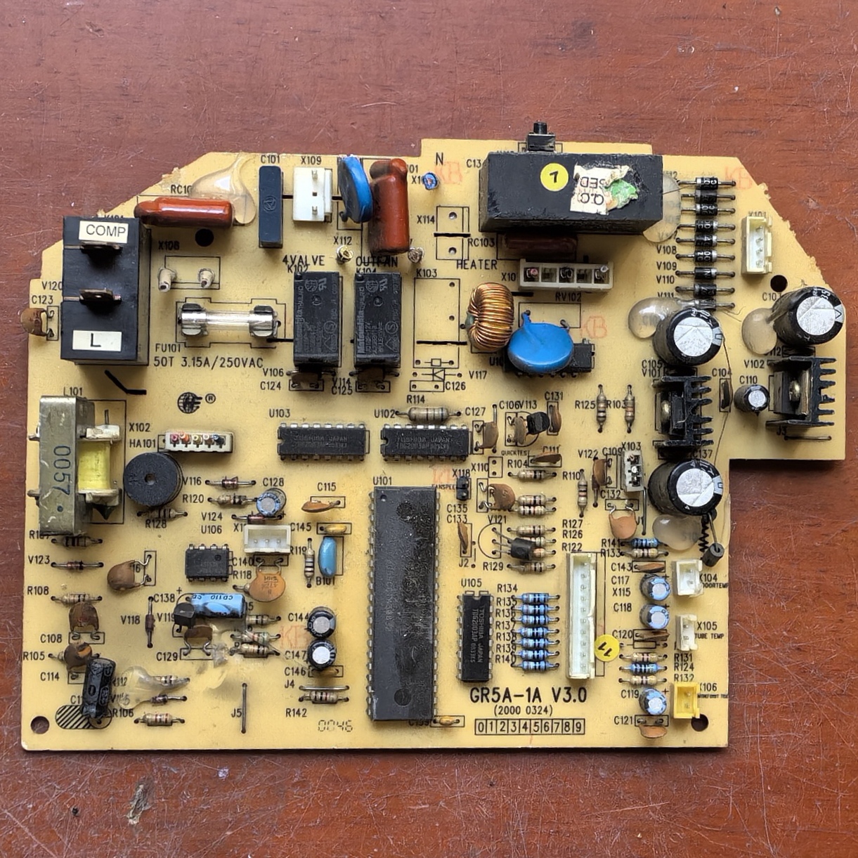 适用拆机格力KFR-32GW/A101内机5A72B电脑板 GR5A-1A V3.0 主板