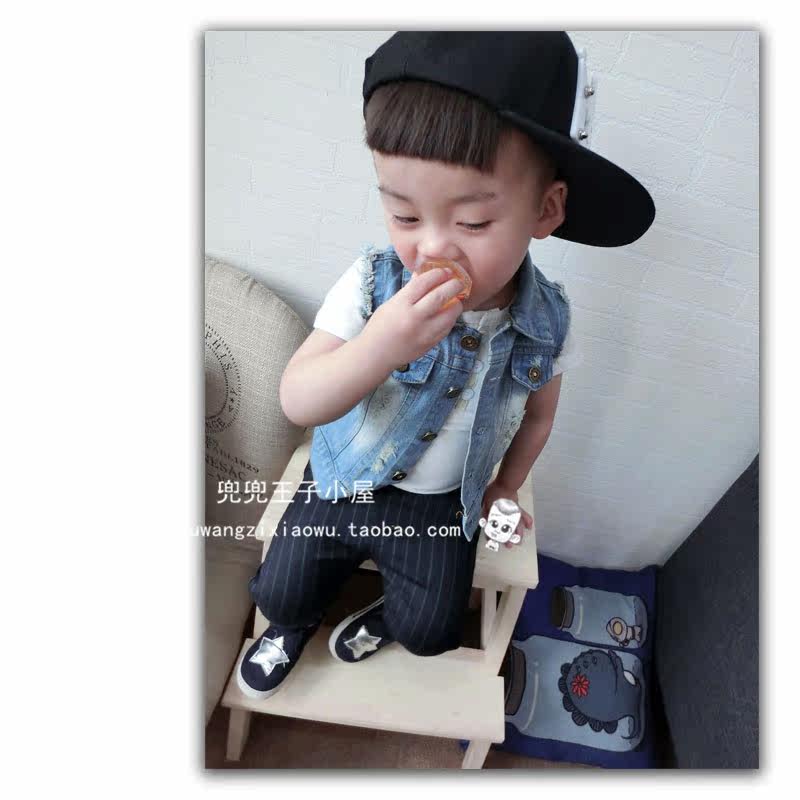 Gilet enfant en toile - Ref 2070573 Image 4