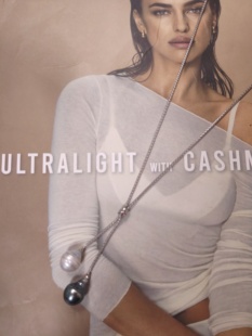 天然海水大溪地巴洛克珍珠项链纯银项链