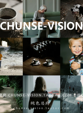 亚绿胶片LR预设人像街拍静物电脑手机lightroom调色PS滤镜LUT/ACR