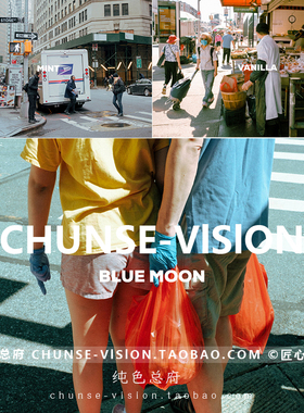 富士胶片黄油绿色LR预设人像电影胶片人文lightroom预设PS滤镜Lut