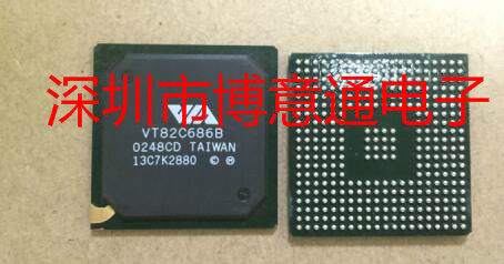 VT82C686B 南桥芯片 笔记本BGA芯片 VT82C6868 CPU 全新 可直拍