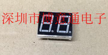 0.56寸 二位高亮共阴红色数码管 时间数字显示器 19X20MM 可直拍