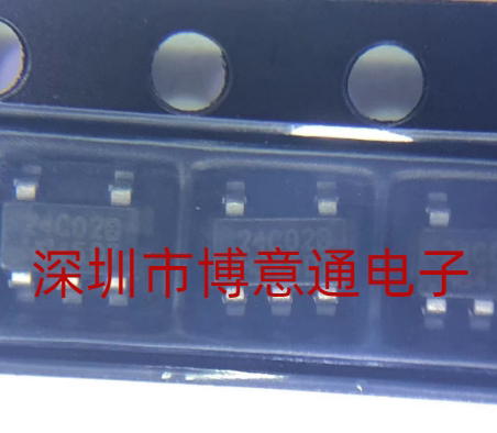 24C02SOT23-5串行存储器IC芯片