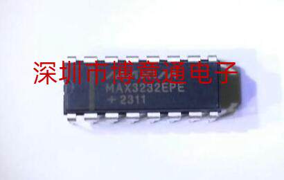 全新MAX3232CPE收发器芯片IC