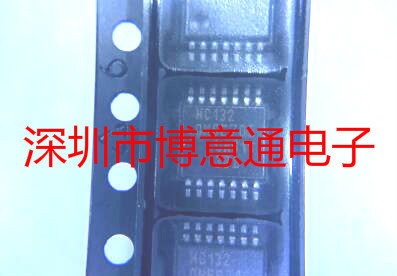 全新 SN74HC132PWR HC132丝印 74HC132PW TSSOP14 SN74HC132PW