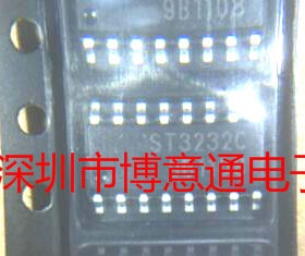 ST3232C 收发器芯片 MAX3232 SOP16  ST3232CDR G4 3232C