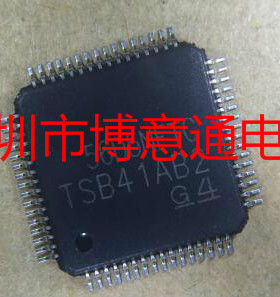 TSB41AB2  接口缓冲器和线路驱动器 TSB41AB2PAPG4 QFP 可直拍