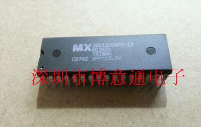26C1000APC-12单片机芯片 编程/电擦除EPROM MX26C1000APC-12全新