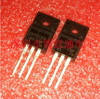 25TTS12FP TO220f  25A 1200V 单向塑封可控硅 25TTS12 可直拍