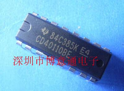 CD40110BE 十进制加/减 计数  HEF40110BE  锁存 译码驱动 DIP-16
