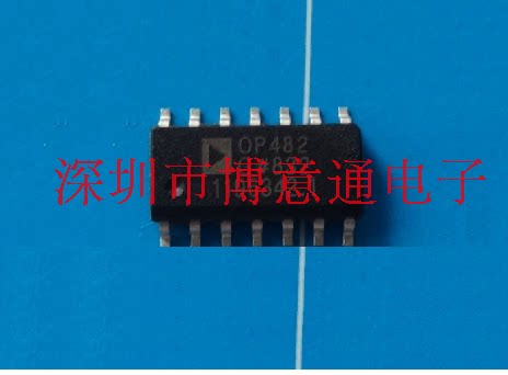 OP482   四通道运算放大器 贴片SMD14 OP482G 可直拍