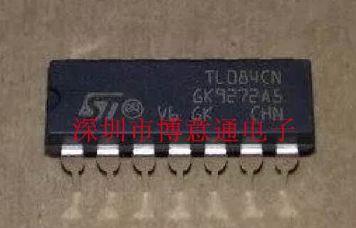 TL084CN 直插 线性放大器-仪表高输入运算放大器 缓冲放大器TL084