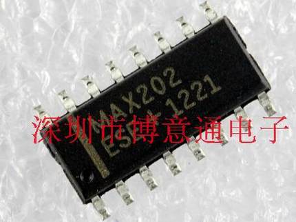 MAX202ESE 双路RS-232 线驱动芯片/接收器 MAX202CSE SMD  可直拍
