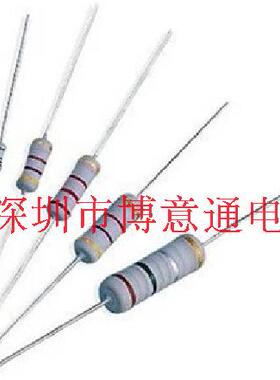1/2W卧式碳膜电阻 电源老化负载电阻器 510K欧0.5W 1/2W510KR全新