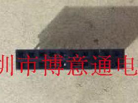 简易牛角座2X10母座/直角2乘10 IDC座子2.54间距/直针插板式黑色