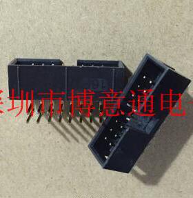 IDC插槽 16PIN 2X8芯 IDC母座 针距2.54MM 90度弯针 IDC排线插座