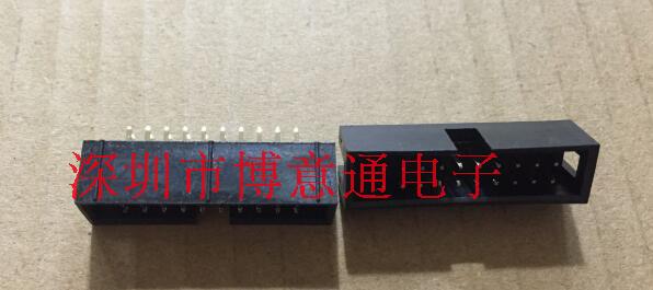 IDC插槽 20PIN 2X10芯 IDC母座 针距2.54MM 接插件 IDC排线插座