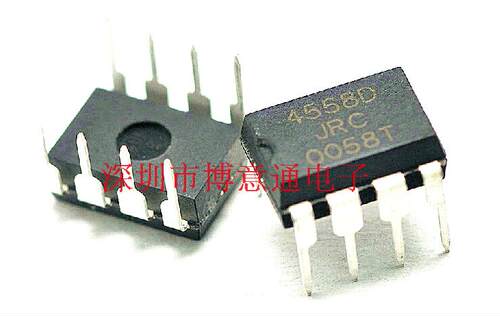 全新 NJM4558D 直插DIP8 JRC4558D 全新双路运算放大器 非国产