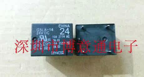 G5LA-14-24VDC 5V功率器代3FF5脚10A T73 C5LA-14-24VDC 全新