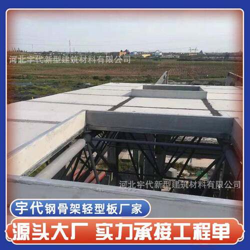 山东东营市钢结构网架选钢骨架轻型板轻质承重预制轻型板材