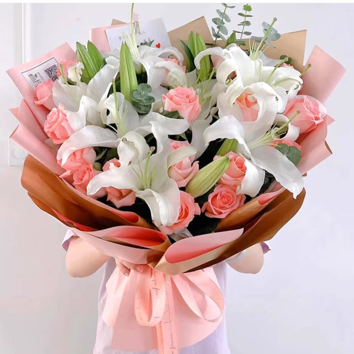 全国碎冰蓝玫瑰花束生日毕业真鲜花速递同城上海北京广州配送花店
