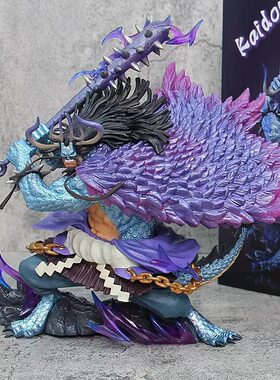 海贼王系列航海王四皇百兽凯多手办兽人版GK模型国产优质摆件