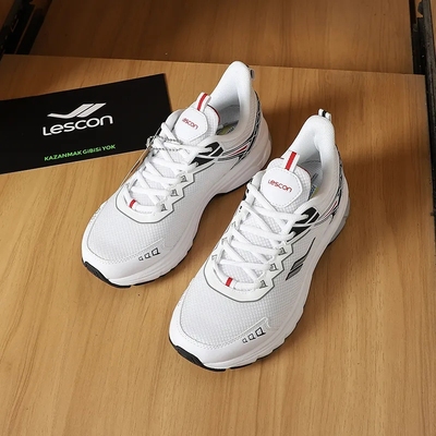 网眼鞋面男女外贸透气跑步休闲鞋