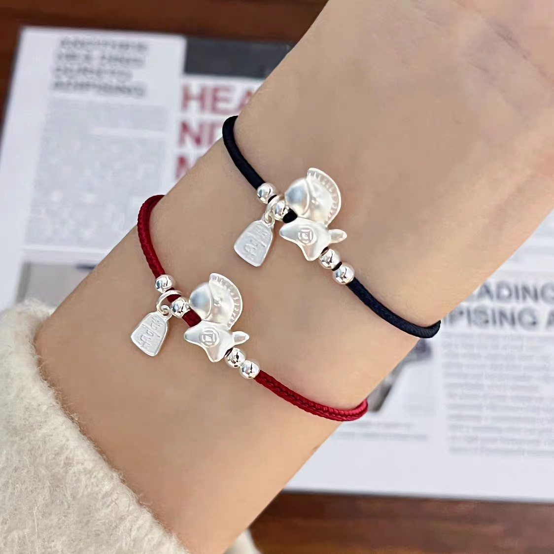 2026马年红绳手链本命年平安编织手绳男女士闺蜜情侣礼物,饰品/流行首饰/时尚饰品新,手链,淘宝优惠券,粉丝福利购,淘宝优惠卷