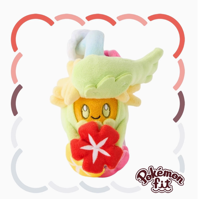 现货宝可梦Pokémon毛绒玩具日月fit嗡蝠狩猎凤蝶花疗环环公仔