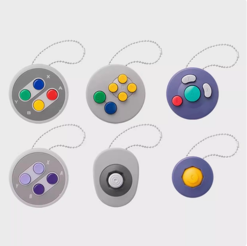 日本任天堂限定游戏机手柄扭蛋SFC NGC N64挂件