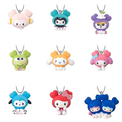 现货新品TWICE LOVELYS三丽鸥角色挂件扭蛋