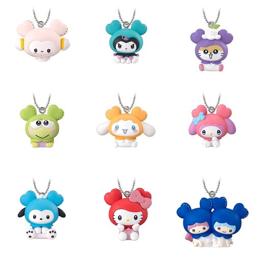 现货新品TWICE LOVELYS三丽鸥角色挂件扭蛋