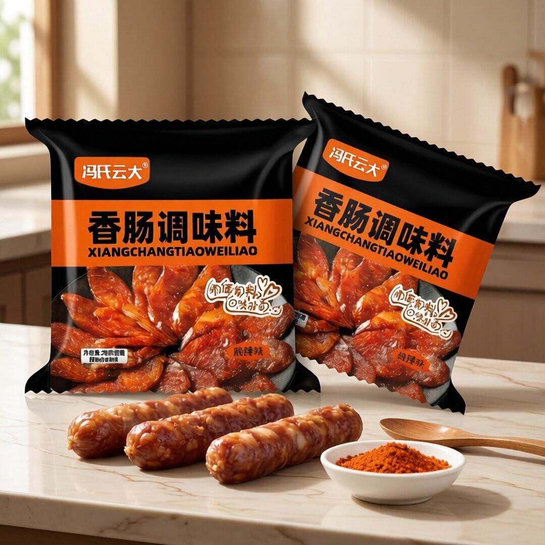 香肠调料调味麻辣味川味做腊肠风烧烤调料/腌料