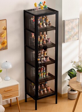 手办展示柜玩具收纳适用乐高积木盲盒全透明高达家用陈列模型架子