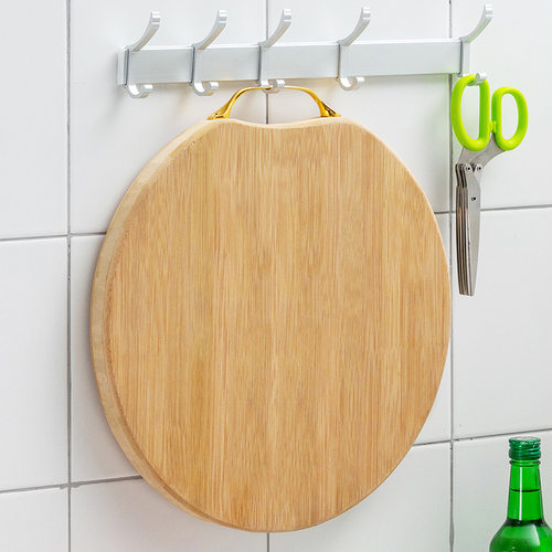 家用圆形抗菌防霉加厚整木菜板