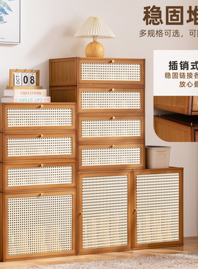 鞋盒家用门口宿舍鞋架简约收纳盒多层室内简易鞋柜省空间收纳神器