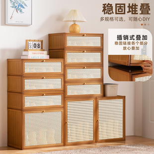 柜省空间收纳神器 架简约收纳盒多层室内简易鞋 鞋 盒家用门口宿舍鞋