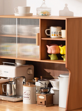 水杯置物架家用防尘茶杯收纳架厨房台面杯具置物架桌面杯子收纳柜