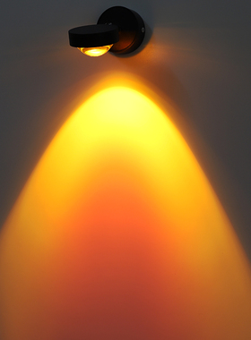 日落壁灯客厅电视背景墙装饰灯沙发明装射灯卧室床头灯氛围壁画灯