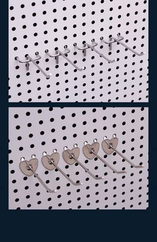 带边框洞洞板置物架多孔上墙结实